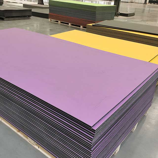 China 19mm 25mm HDPE Sheets HDPE Board with Three Colors 