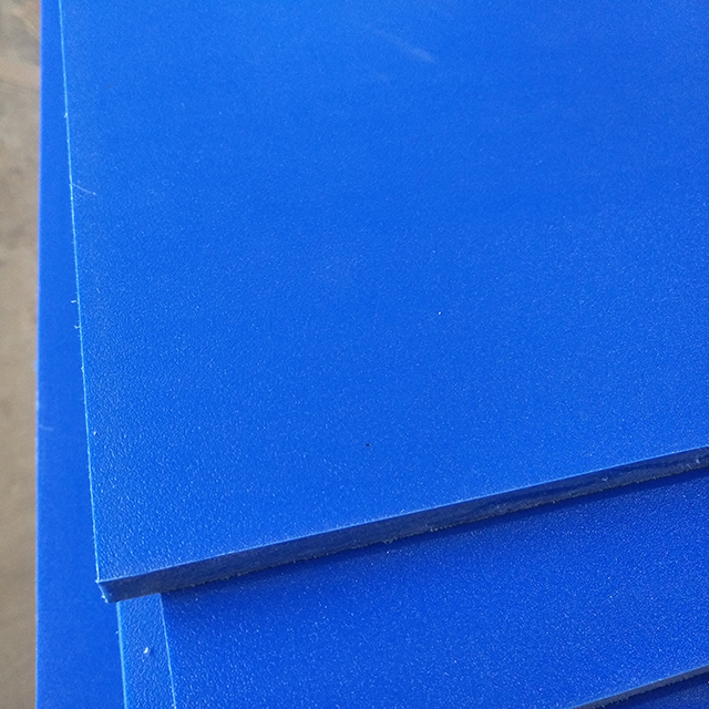 Blue Or Blue-white-blue HDPE 2.440m X 1.220m Sheet 