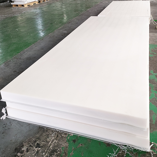 100mm Thickness Natural White UHMWPE Sheet PE1000 Board