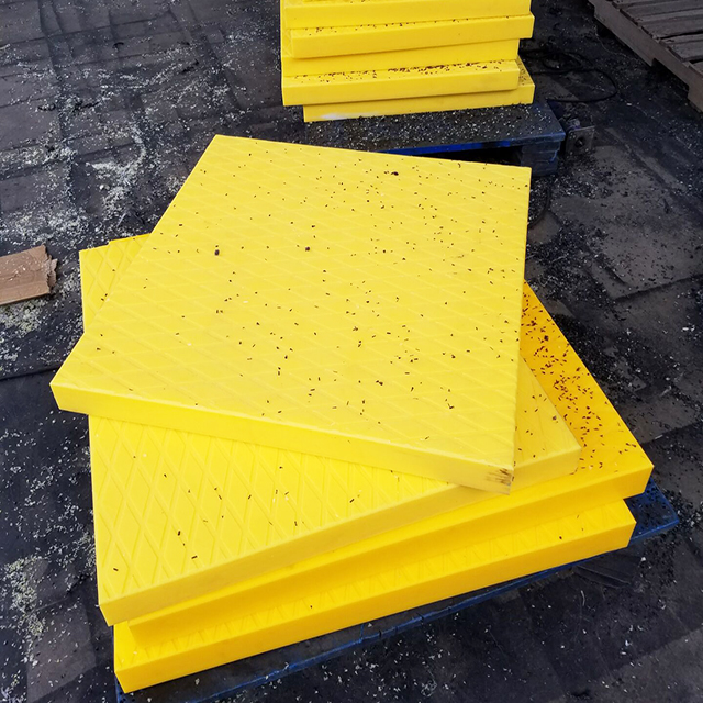 UHMWPE Construction Machinery Leg Support Pads Hdpe Outdoor Ground Plate