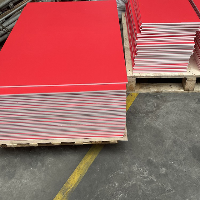 Polyethylene Two-color Board HDPE Leather Board Wear-resistant Three-layer Extrusion Board
